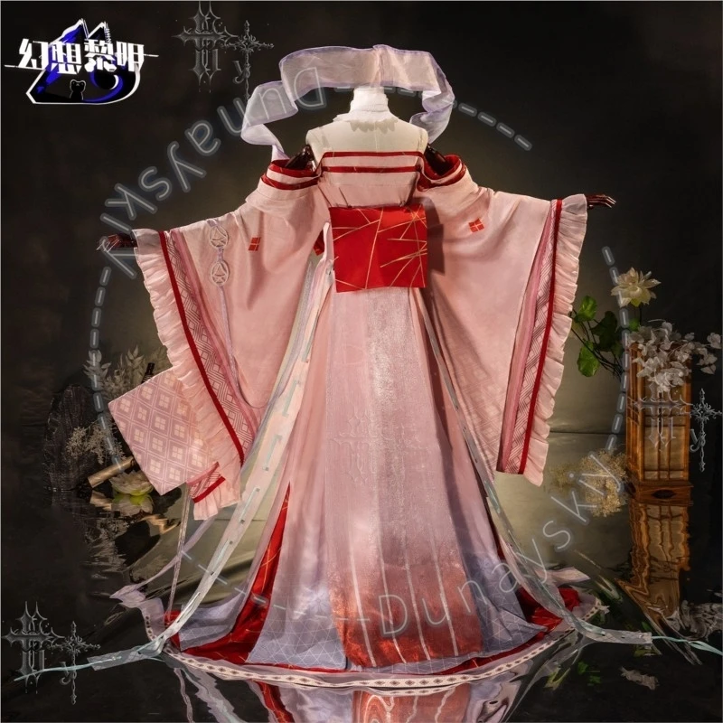 Фото Кимоно Arknights Yao, японский костюм для косплея, Illusion Of Eternity, полный комплект для женщин, в стиле Лолита, для вечеринок, по мотивам аниме-игры. №3