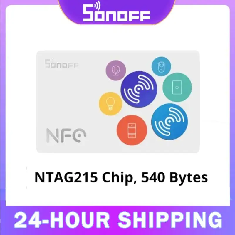 SONOFF NFC Tag 215 чип 540 байт смарт-теги автоматизация ярлыков кнопка триггера