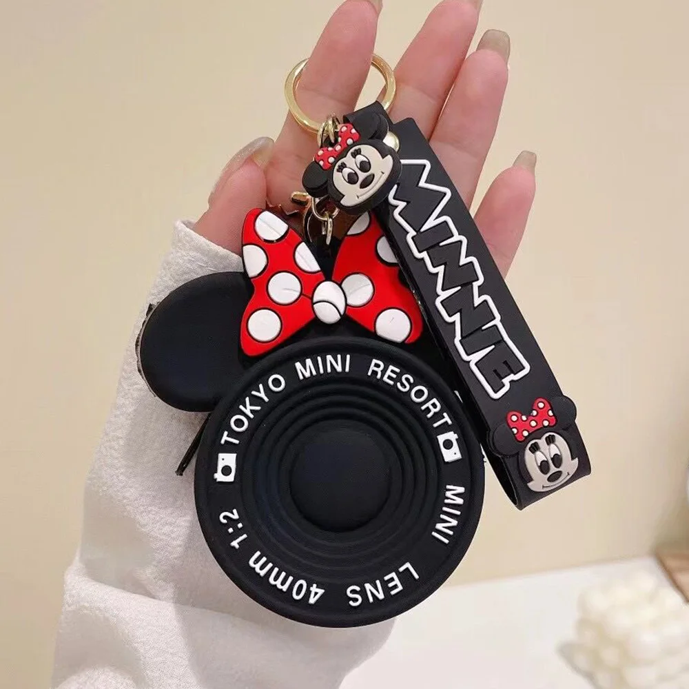 Hot Sale Cute Cartoon Coin Purse Keychain Anime Silicone Backpack Pendant Gift Portable Key Chains Access Children's Xmas Gift