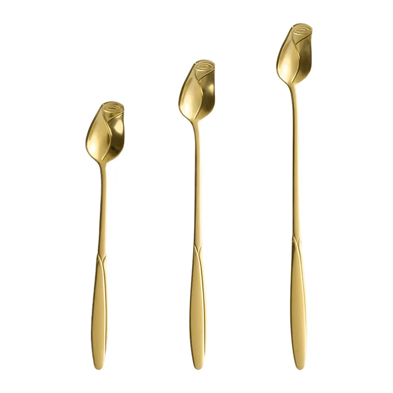 

Ложка из нержавеющей стали для перемешивания чашки кофе