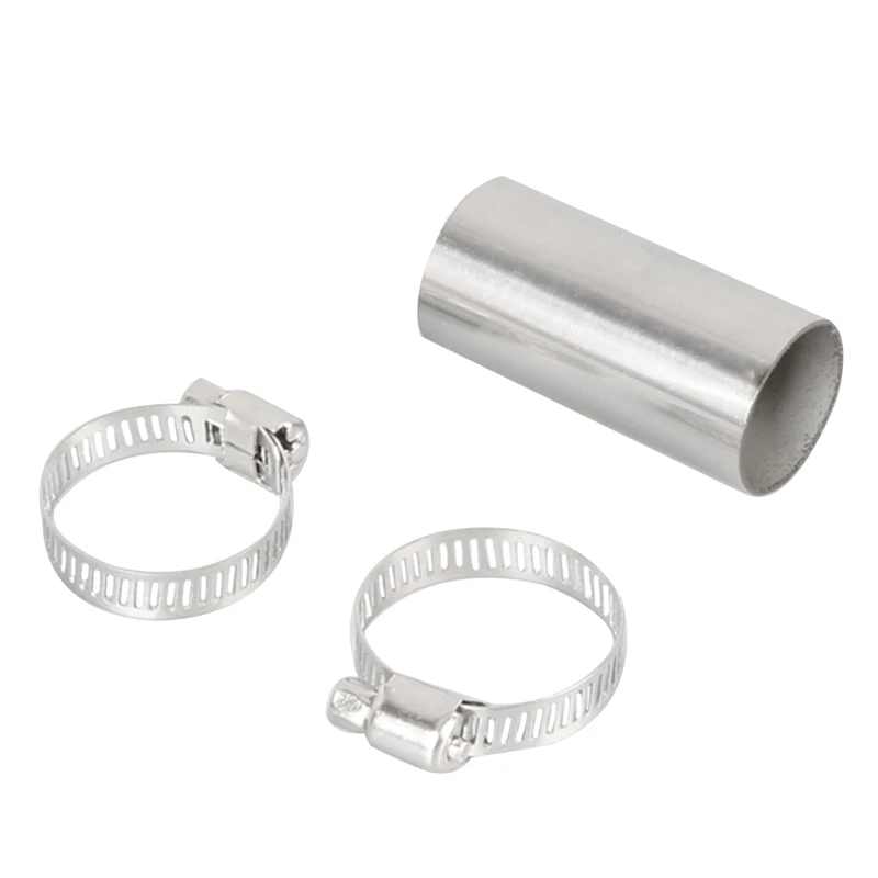 

24Mm Heater Exhaust Pipe Connector Air Parking Heater Stainless Steel Gas Vent Hose With Clamps For Webasto Heater