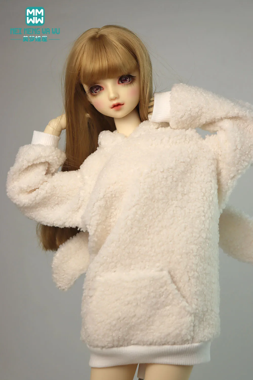 Одежда для шарнирных кукол 58-60 см 1/3 DD SD с большим бюстом модная плюшевая