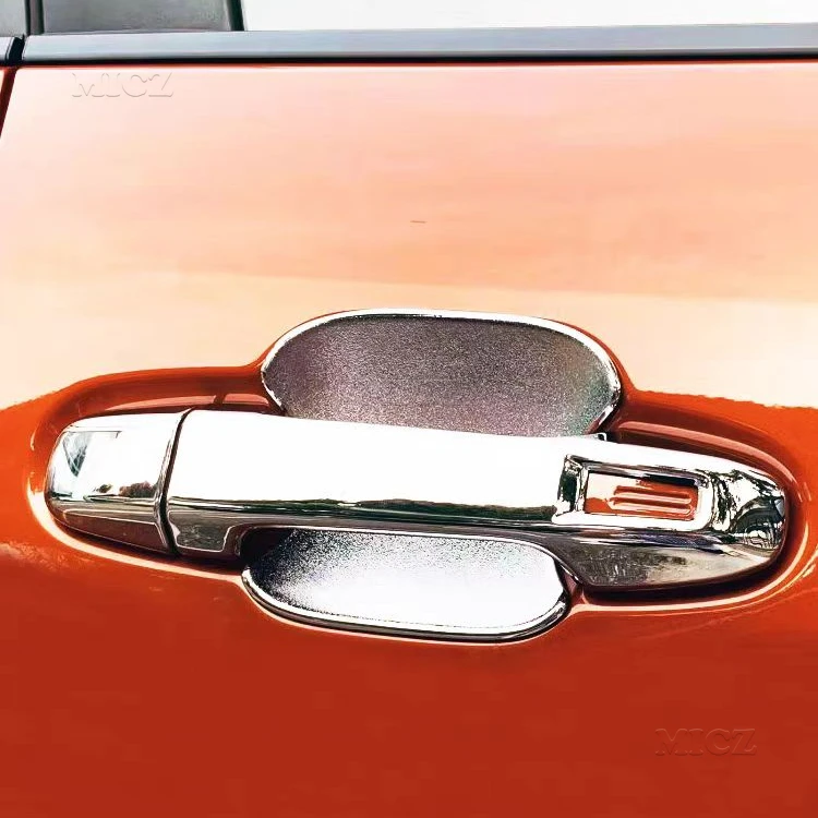 Аксессуары для Subaru Crosstrek углеродная хромированная крышка автомобильной дверной