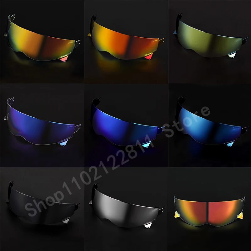 For Scorpion EXO Combat/Covert-X Motorcycle Helmet Shield Lens Retro Scorpion Helmet Accessories Anti-UV Windshield