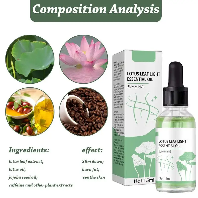 Средство для подтяжки кожи тела с листьями лотоса дренаж живота антицеллюлитный