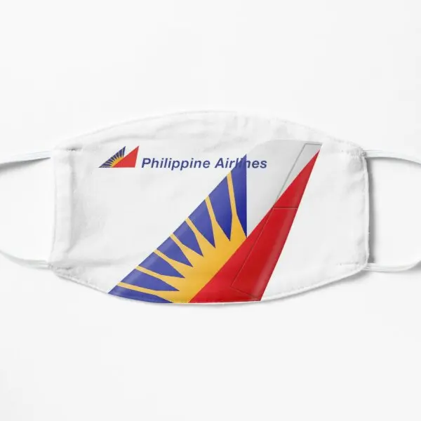 

Philippine Airlines Logo Flat Printing Face Mask Dustproof Health Anti Dust Cute Cartoon Mouth Unisex Winter Haze Cosplay