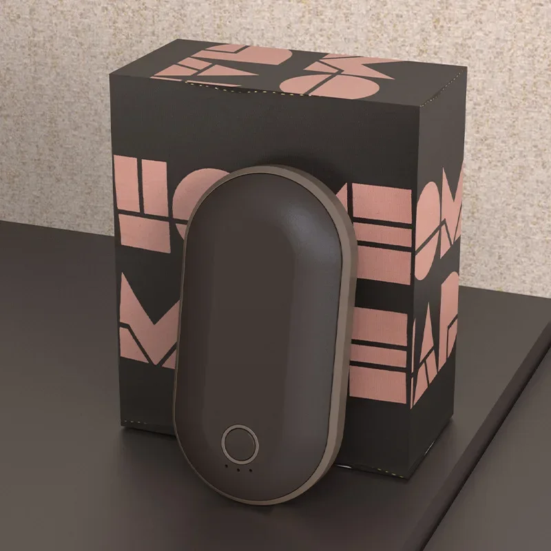 Мини-грелка для рук мобильная мощность 2 в 1 USB перезаряжаемый мультяшный