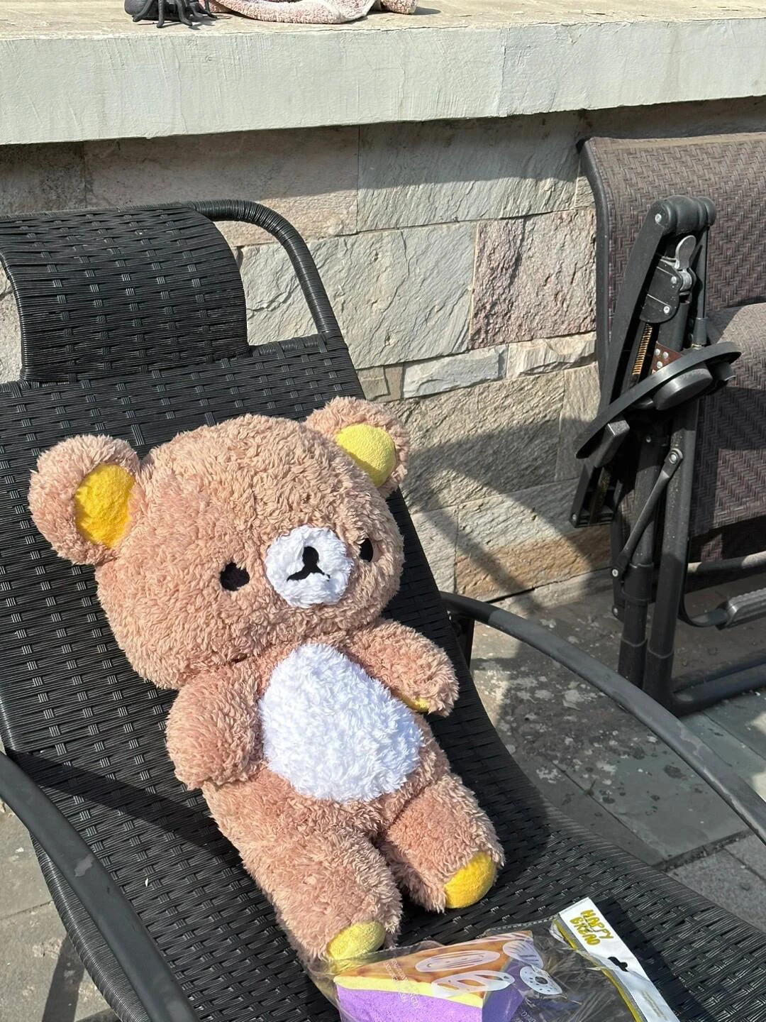 Фото 80 см Rilakkuma плюшевая игрушка плюшевый мишка чучело мультяшная подушка Kawaii декор комнаты подушка детские подарки на день рождения хобби №2