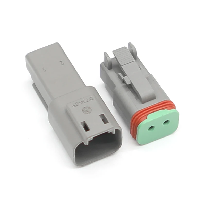 2Pin DT04-2P-P004 / DT06-2S-P004 Автомобильные водонепроницаемые разъемы серии DT папа-мама Pulg