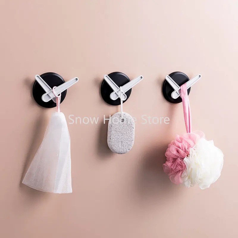

No Trace Sticky Hook Strong Door Back Hook Coat Hook Exquisite Small Original Nordic Style Creative Modeling Clock Hook