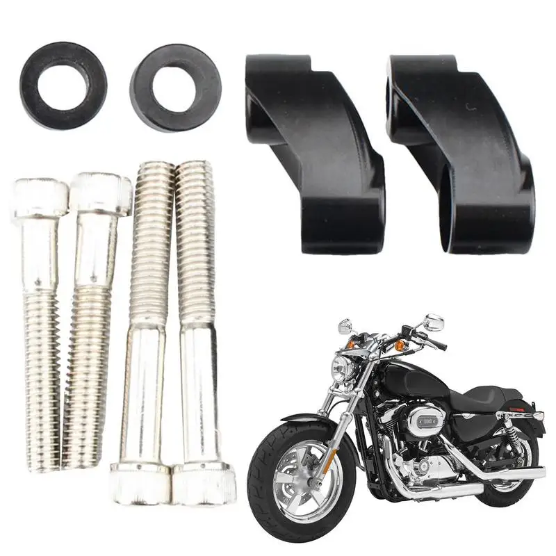 

Крепежный кронштейн для переднего индикатора для Harley Dyna FXR FXD Sportster 39 мм/49 мм комплект для перемещения сигнала поворота мотоцикла прочный