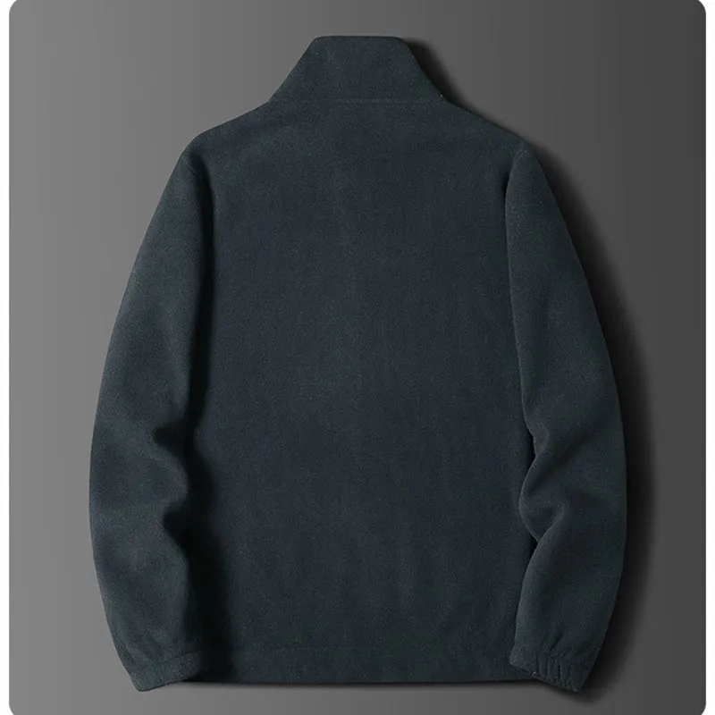 Мужская бархатная уличная теплая походная куртка 5XL осенне-зимняя Толстая