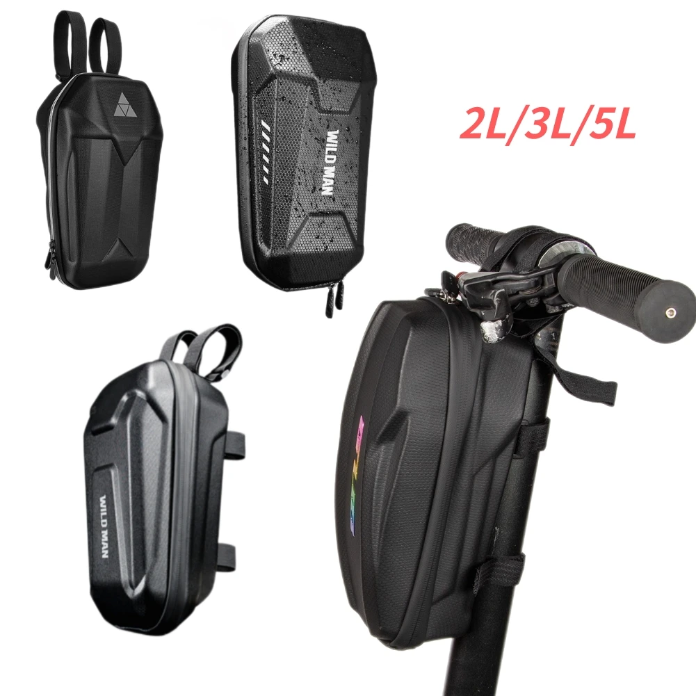 

Electric Scooter Front Handlebar Shell Bag for M365 PRO 2 Kugoo M4 Pro Rainproof EVA Head Storage Hanging Bag Scooter Accessorie