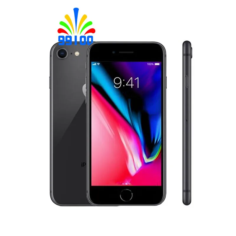 Б/у разблокированный оригинальный Apple iPhone 8 4 7 дюйма 64 ГБ/256 ГБ шестиядерный камера