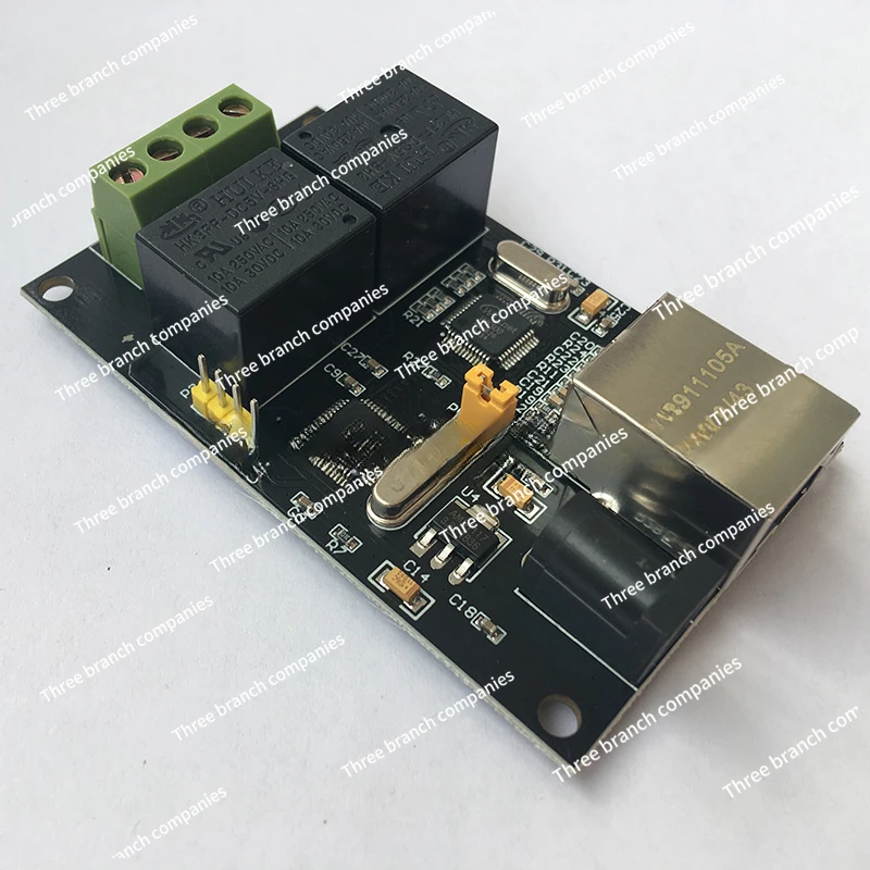2-канальный сетевой релейный контроллер Ethernet TCP/IP дистанционное управление