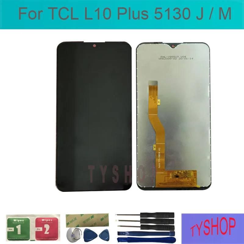 100% Протестировано на TCL L10 Plus 5130 J / M ЖК-дисплей |