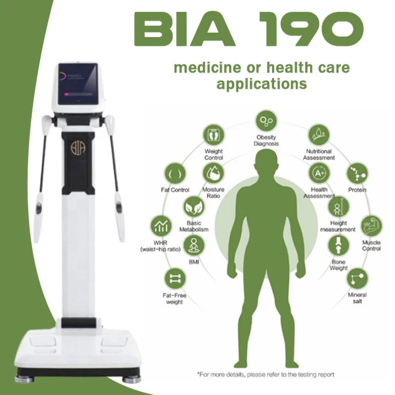

Skin Diagnosis Gs6.5B Digital Body Analyzer Fat Test Health Composition Index Analyzing Device Bio Impedance Beauty Equipment We