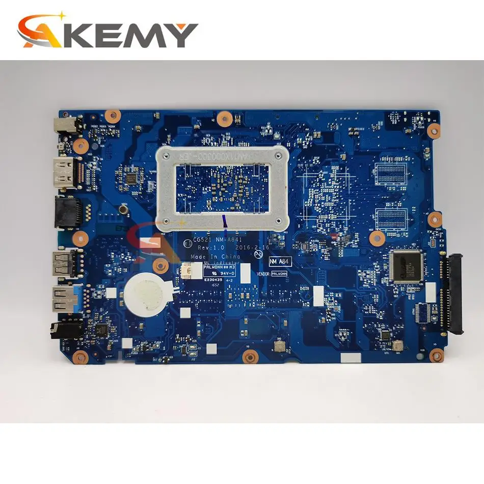NM-A841 материнская плата для ноутбука Lenovo ideapad 110-15ACL с E1 A4 A6 A8 AMD CPU V2GB GPU | Компьютеры и