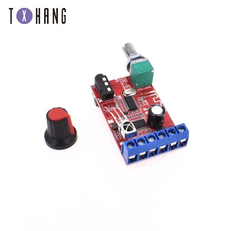 12 В 30 Вт * 2 Bluetooth 4,2 приемник стерео аудио усилитель мощности плата AUX USB diy Электроника 12 В 30 Вт * 2 Bluetooth 4,2 приемник стерео аудио усилитель мощности плата AUX USB diy Электроника