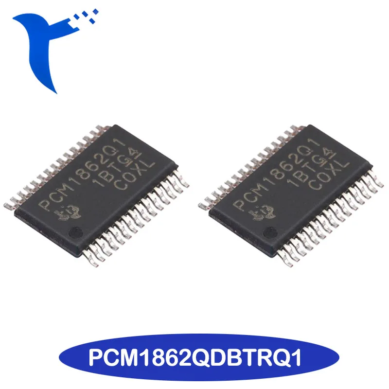 

Новый чип аудио аналого-цифрового преобразователя PCM1862QDBTRQ1 посылка TSSOP30