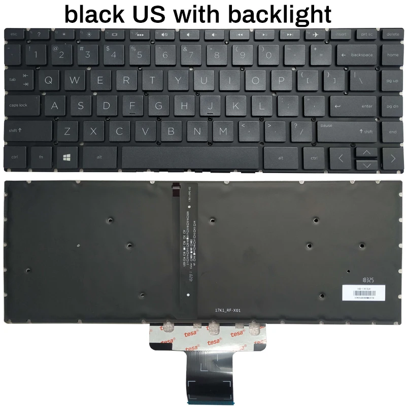 Новая клавиатура для ноутбука HP Pavilion 240 245 246 G7 14-CM 14-CK 14-DH TPN-I131