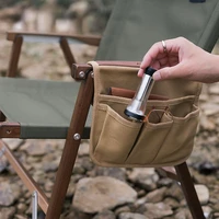 outdoor camping folding chair side bag storage bag portable storage bag
