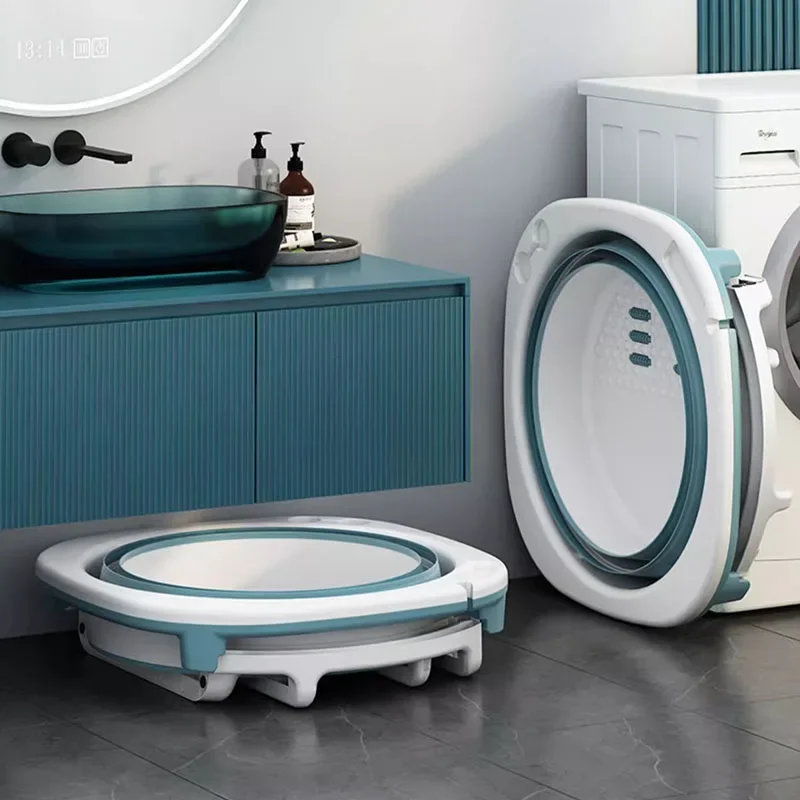 Пластиковая комнатная ванна для взрослых Минималистичная Складная Мужская