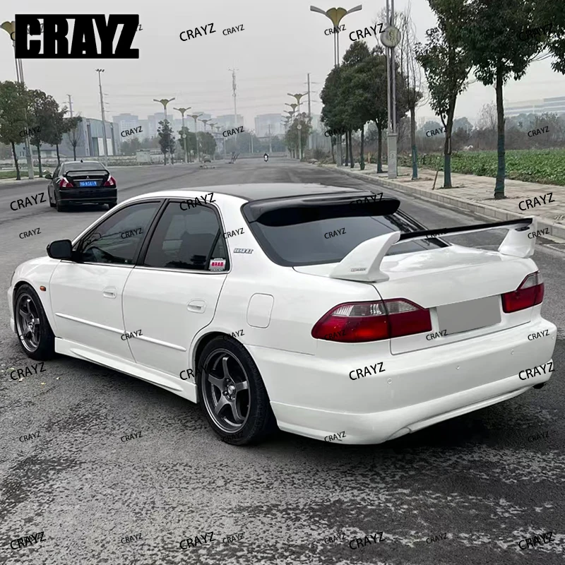 

Для Honda Accord 6-7, 7,5-го поколения седан 4-дверный спойлер 1998-2008 ABS 3-детали задняя крышка багажника крылья спойлер