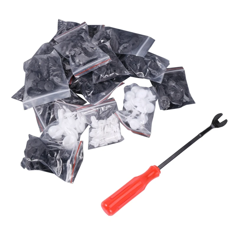 

421 шт. универсальные клипсы для отделки автомобиля, клипсы для отделки автомобиля, пластиковые заклепки, фиксаторы для автомобиля