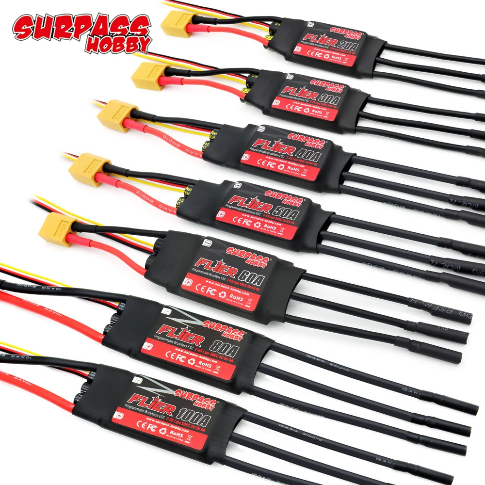 SURPASS HOBBY Flier 32-битный бесщеточный ESC | AliExpress