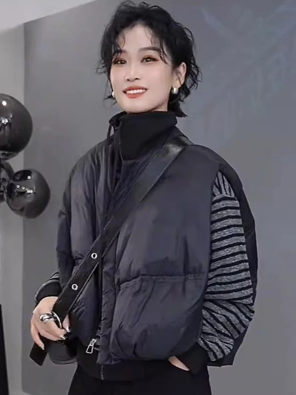 Европейские товары Bread Sle пуховый жилет для женщин 2024 осень и зима корейский