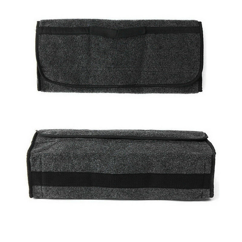 

Gray Storage bag Car Luggage Organizer Portable 49x16x24cm Accessories
