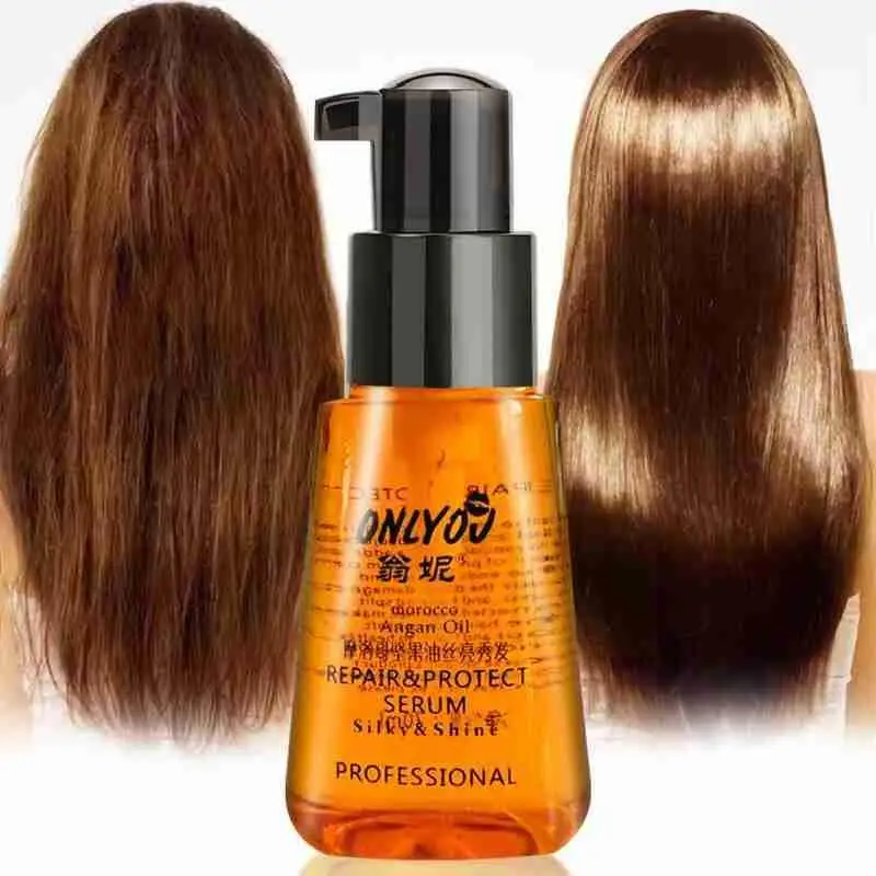 100ml Pure Keratin Argan Oil Care Hair Disposable Nourish Repair Dry B3C7 Essential Frizzy Oils Re K4P1 - купить по выгодной цене