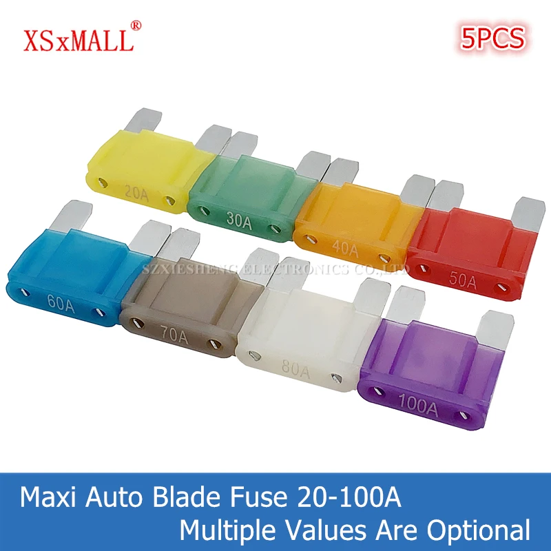 

XSxMALL Maxi Blade Fuse 20A-100A для автомобиля