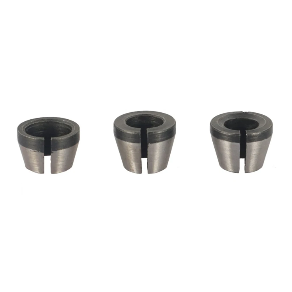 

8 In 1 6/6.35/8mm Router Bit Collet Chuck Adapter CNC Router Collet Chuck Engraving Trimming Machine Milling Cutter Tools