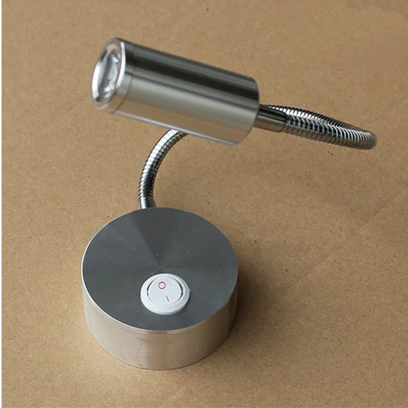 

Indoor Switch Gooseneck Wall Lamp Bed Headboard Desk Bedside LED Night Lamp Working Study Reading LED Lamp Home Sconces Light