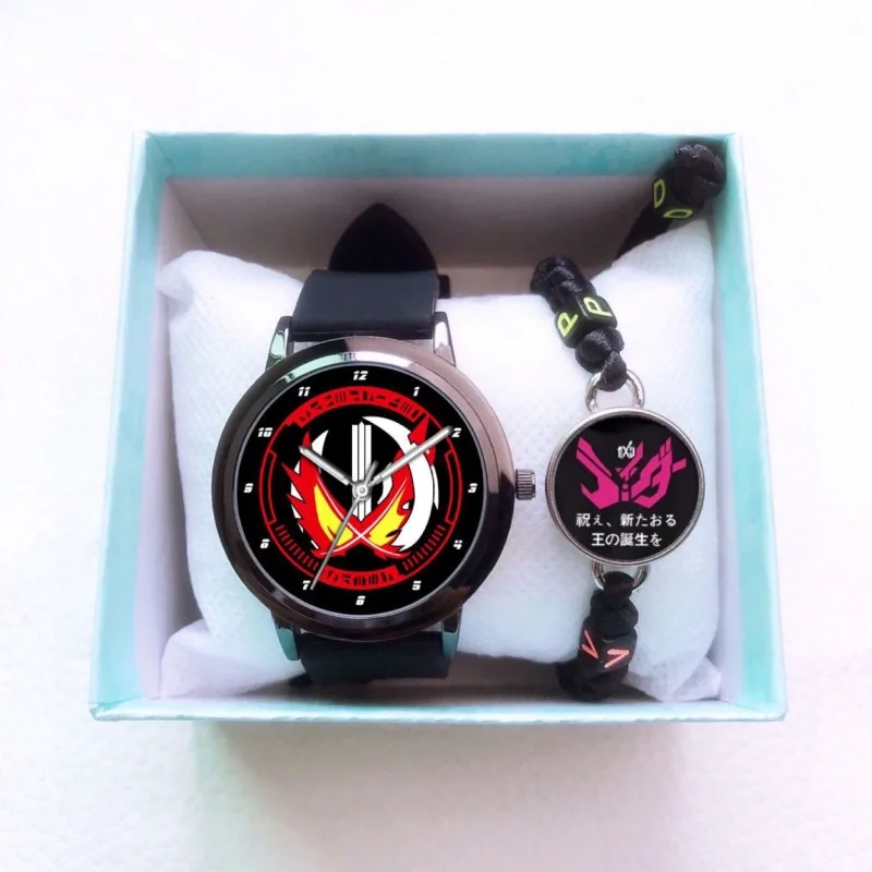 

Kamen Rider Anime Peripheral Build Digital Watch Waterproof Watch Anime Joint Two-dimensional Quartz Watch Student Accessories