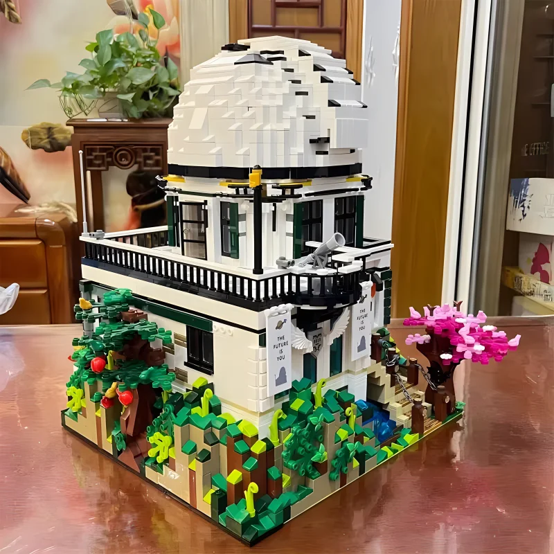 Новинка Panbo 7703 совместимый с 910027 обсерватория горного вида Модульные