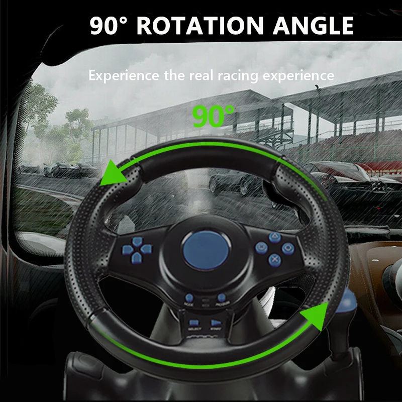 Игровое Рулевое колесо для ПК/PS4 /Xbox One/Xbox360/N-switch/Android Racing контроллер рулевого