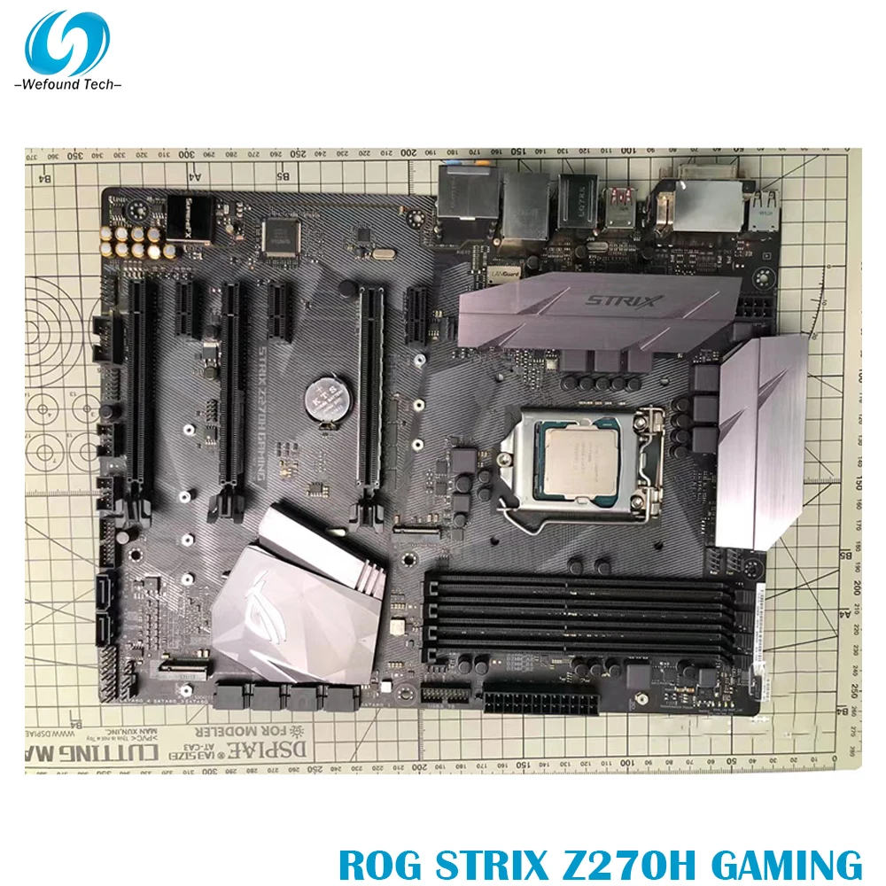 

Для ASUS ROG STRIX Z270H GAMING ATX материнская плата для настольного компьютера Intel Z270 1151 7/6 поколения Core i7/i5/i3/Pentium/Celeron идеальное тестирование