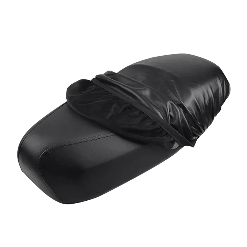 

Motorcycle Scooter Leather Seat Cushion Cover Waterproof Warm Velvet Winter Rear Seat Cover