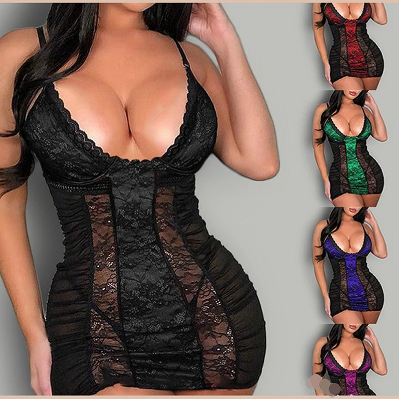 

Женская ночная рубашка, сексуальное платье для секса, облегающее платье, нижнее белье, порно, прозрачная одежда для сна, сексуальная одежда ...