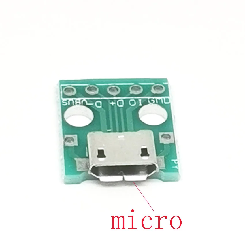 

1-10 шт., адаптер MICRO USB Для DIP-адаптера