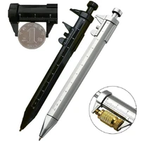 multifunction gel ink pen vernier caliper roller ball pen stationery ball point ball point 1mm pen portable tools