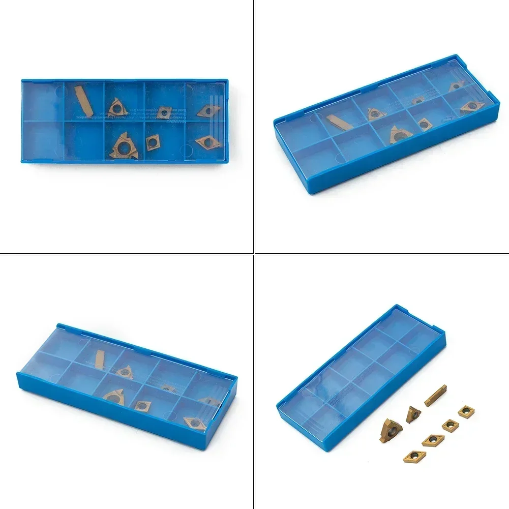 Набор твердосплавных пластин 7 шт. CCMT 060204 11IR 16ER MGMN200 DCMT 070204 Вставки для набора