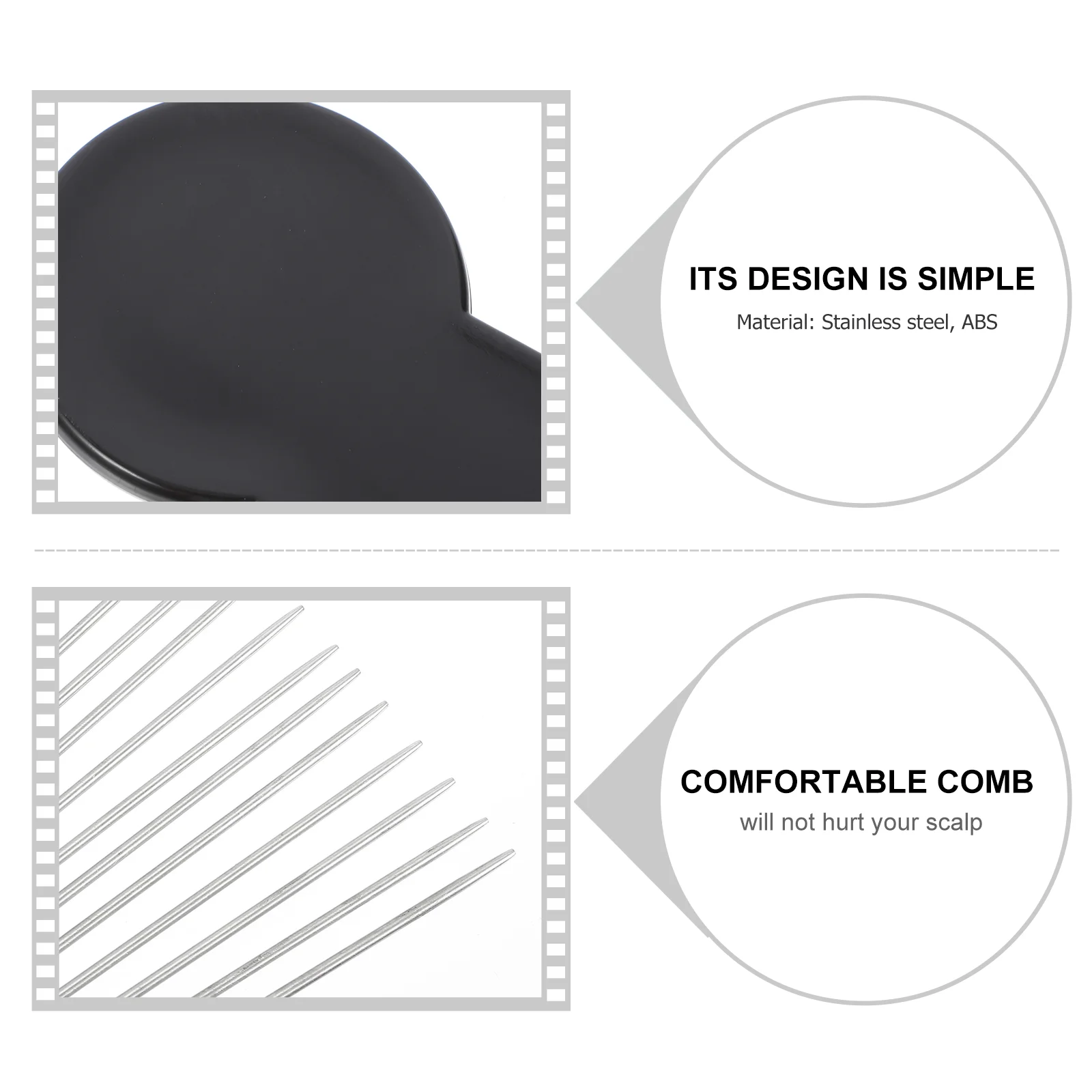 2 шт. расческа для африканских волос моделирование посвященные афро-мужкам