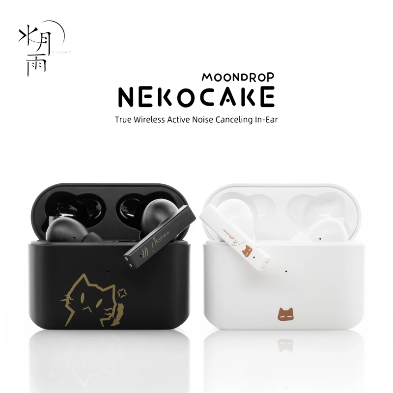 Беспроводные наушники-вкладыши MoonDrop NEKOCAKE Ture Bluetooth ANC с активным шумоподавлением
