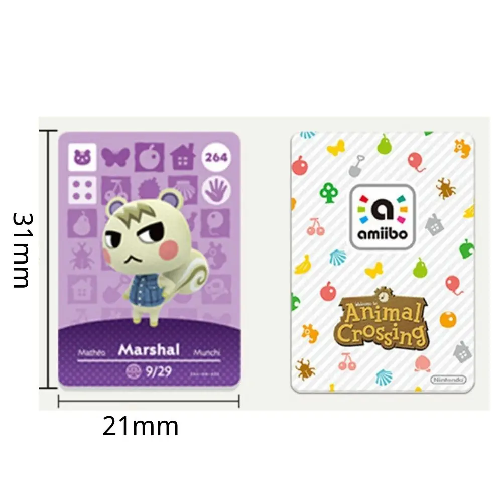 Новые карты для игр Amiibo с пересечением животных от 18 до 386 52 шт. NFC высокого