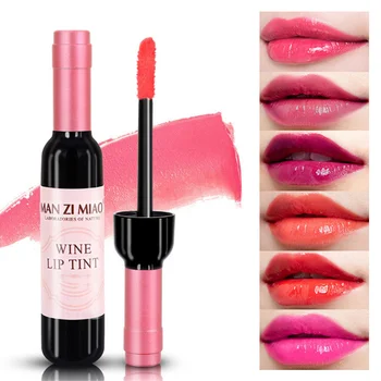 Wine Red Korean Style Lip Tint Baby Pink Lip For Women Makeup Liquid Lipstick Moisturize Lip gloss red lip Cosmetic 1