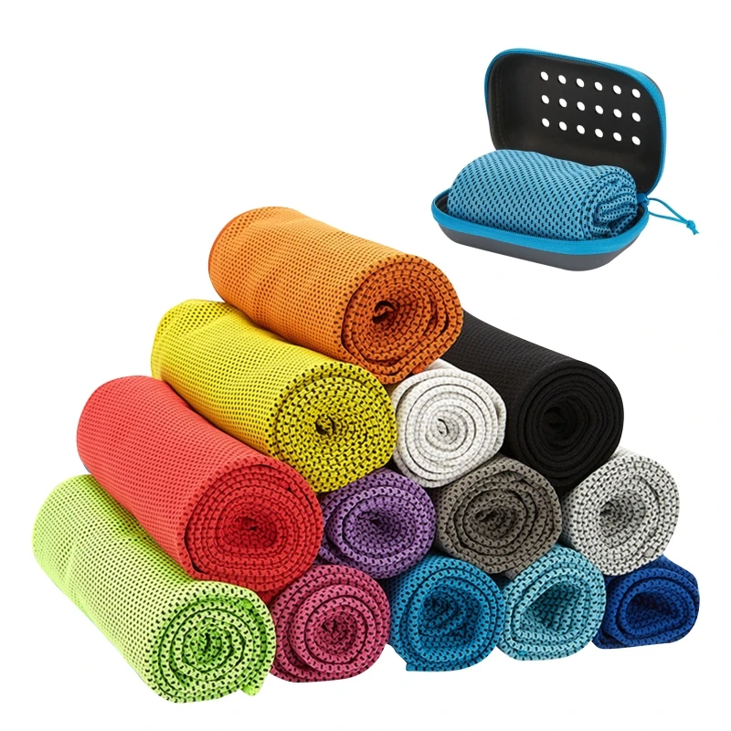 

Soft Breathable Chilly Towel Quick Drying Cooling Towel Sweat Absorption Towel NEW